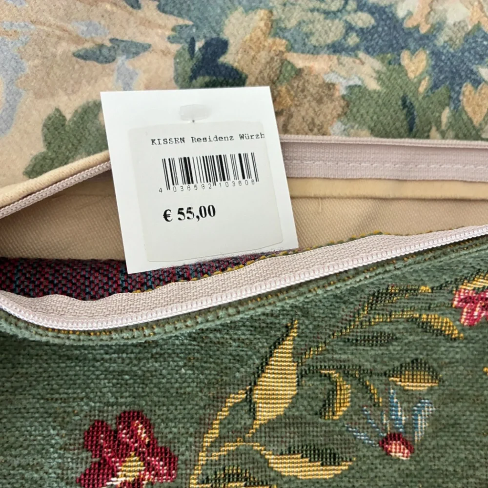 NWT Jules Pansu Vintage French Country Tapestry Pillow Cover - Picture 7 of 7